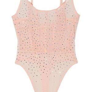 Victoria Secret Sugar coated Rhinestone Wicked Corset Teddy